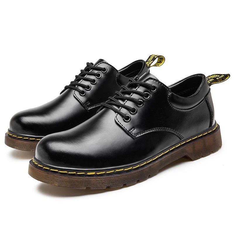 Męskie Buty Oksfordki Eleganckie i Komfortowe – Klasyka Stylu – Czarny